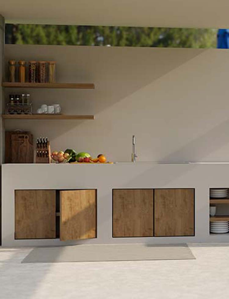 Outdoor Kitchen Installation